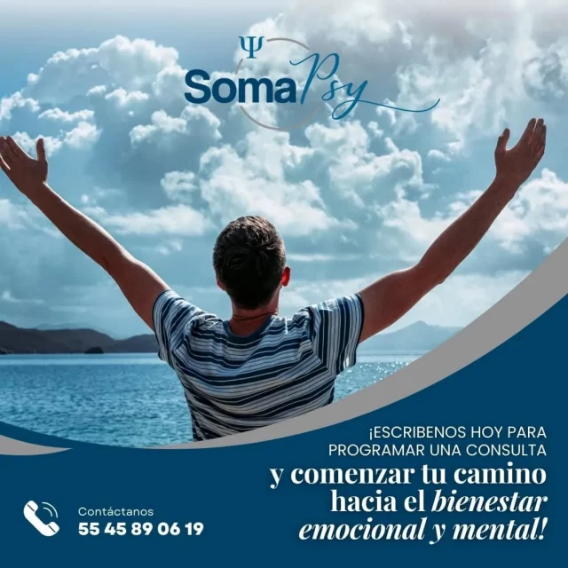 ¿Estás buscando apoyo psicológico integral? ¡Estamos aquí para ayudarte! 💬🌟 #AtenciónPsicológica #BienestarIntegral #SomaPsy